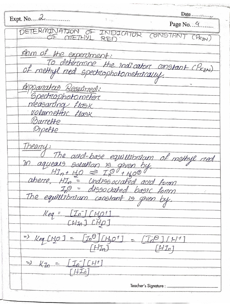 Experiment 2 | PDF