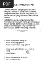 Download metode-transportasi-1 by Bakri Confiker SN99560151 doc pdf