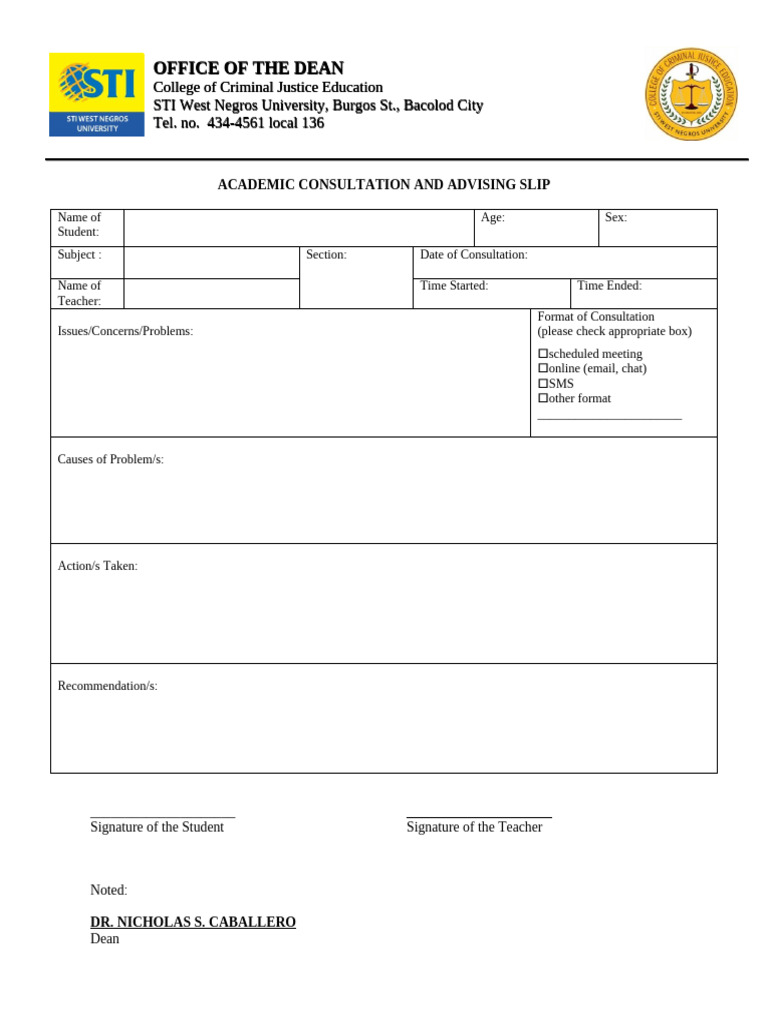 Academic Consultation | PDF