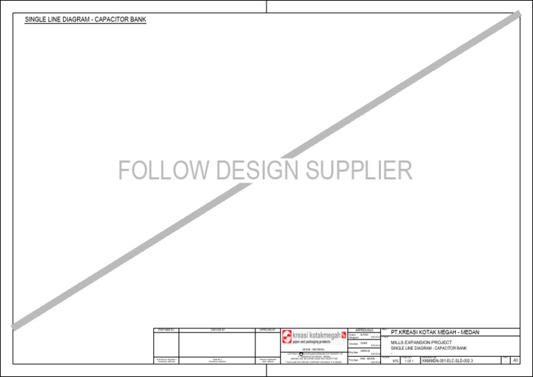 KKMMDN 001 Elc SLD 002.3 (Capacitor Bank) | PDF | Electrical ...