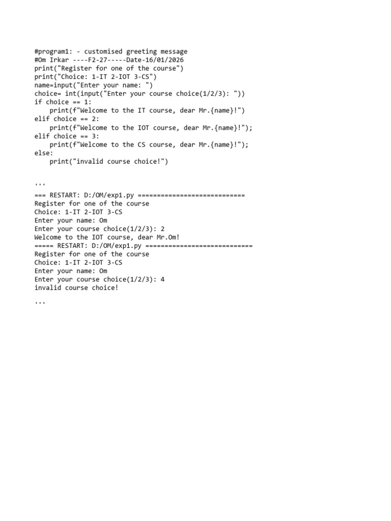 Expt 1 | PDF