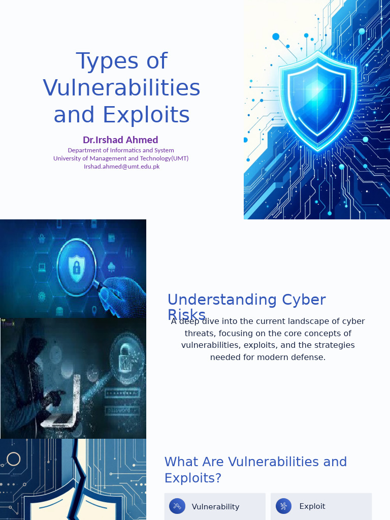 Types of Vulnerabilities and Exploits | PDF | Exploit (Computer ...