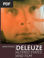 Anna Powell - DeLEUZE Altered States and Film | PDF | Gilles ...