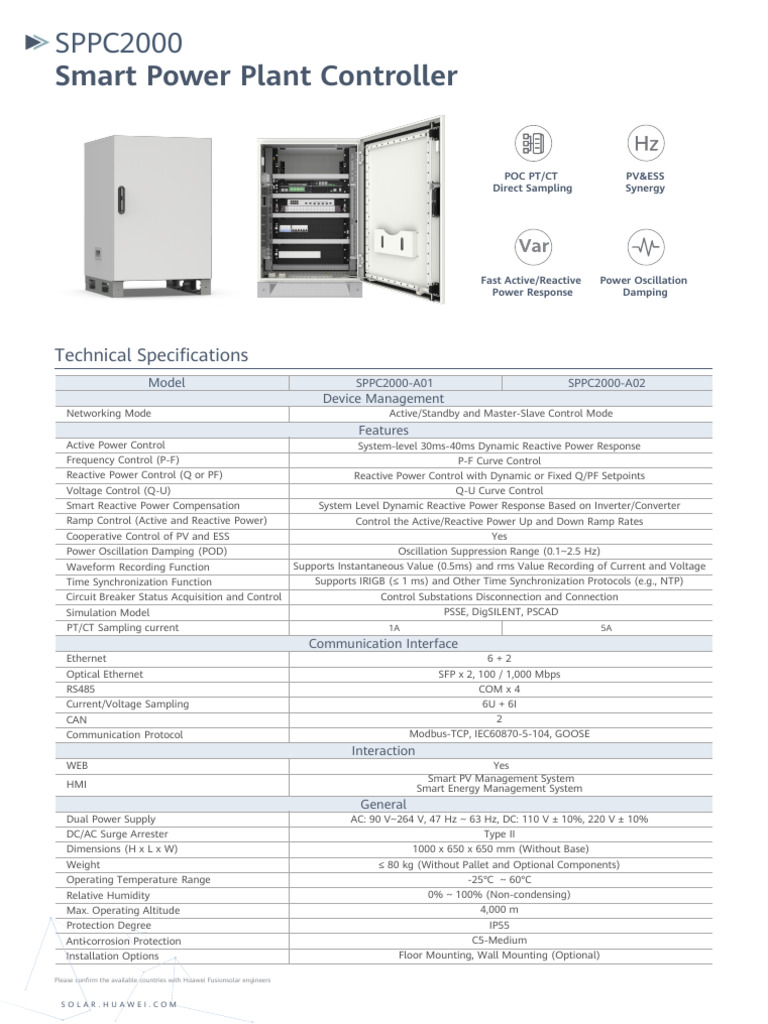 SmartPPC Datasheet-V202406 | PDF | Ac Power | Alternating Current