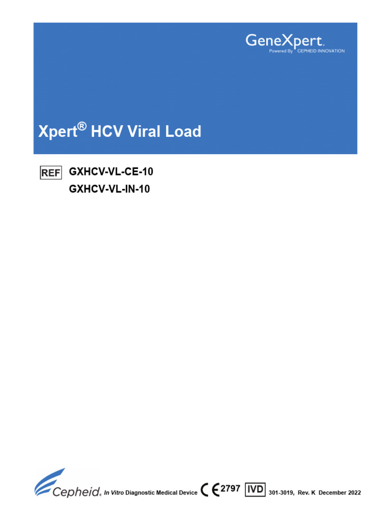 Genexpert HCV RNA Viral Load | PDF | Hepatitis C | Reverse ...