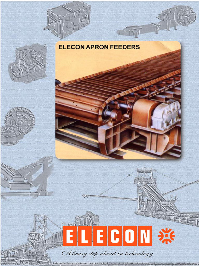 Apron Feeder | PDF | Bearing (Mechanical) | Mechanical Engineering