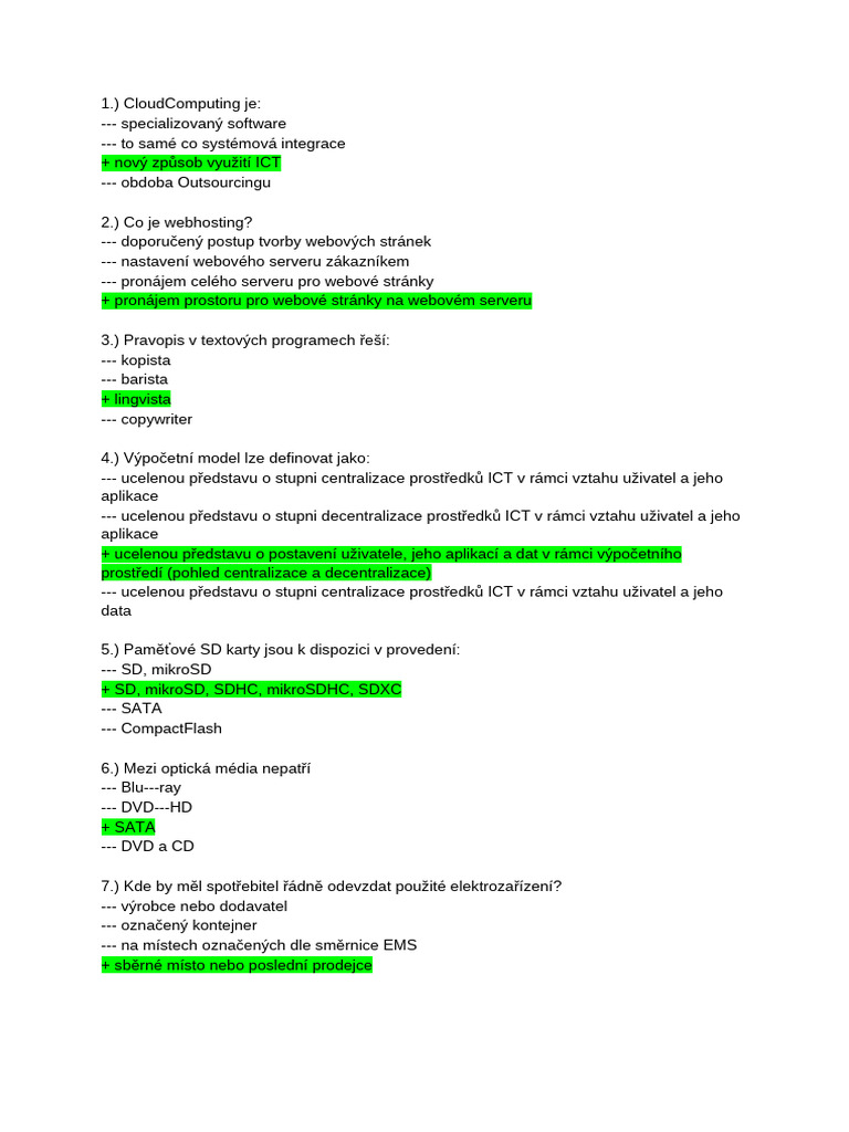 Ikt Test | PDF