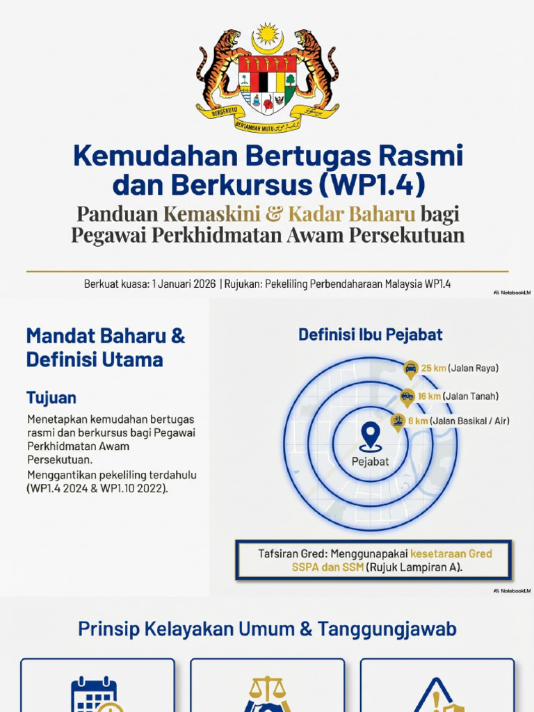 WP1.4 Tugas Rasmi Dan Kursus 2026 | PDF