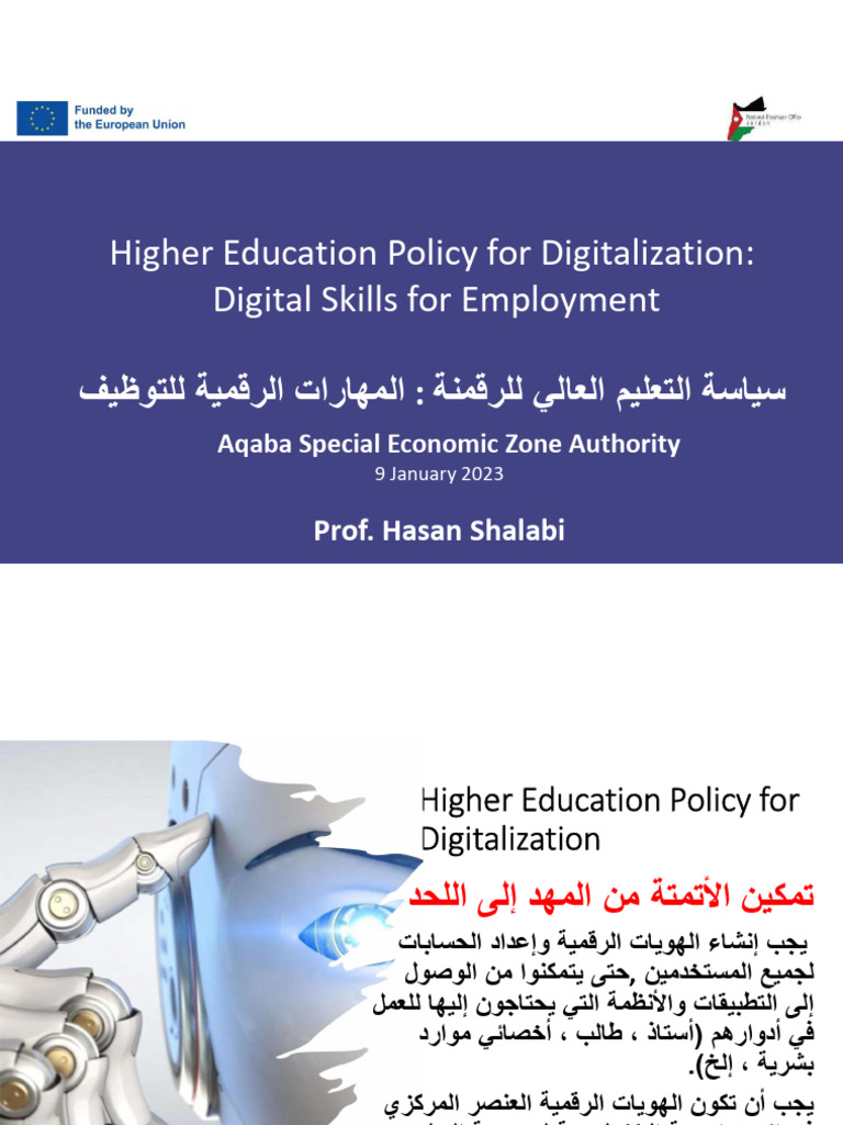 03-Higher Education Policy For Digitalization | PDF