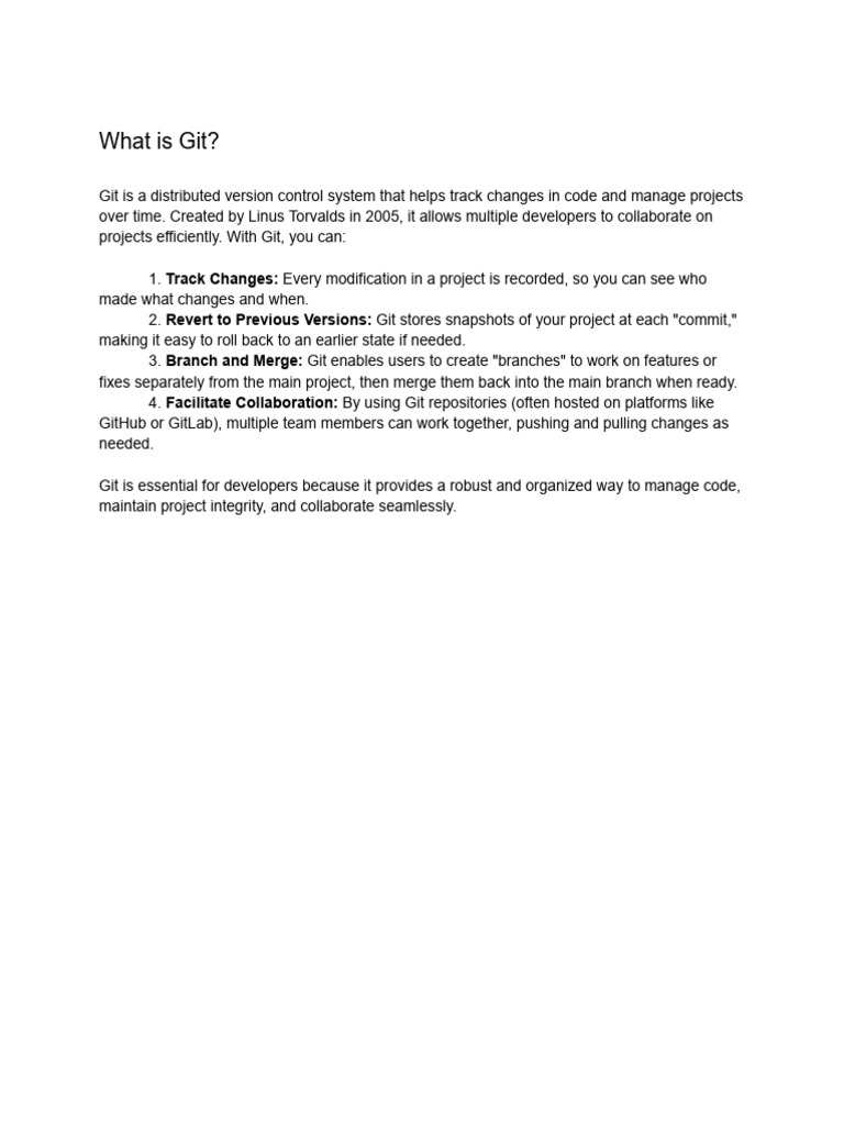 Git Tutorial | PDF | Version Control | Computing