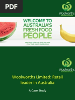 Download Woolworths Limited- Retail Leader in Australia by Md Mesbah Uddin SN99564988 doc pdf