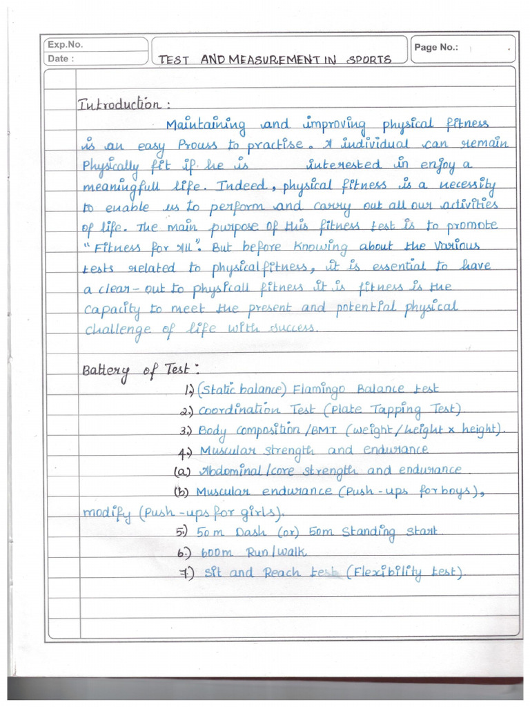 SRV Phy Edu Record | PDF
