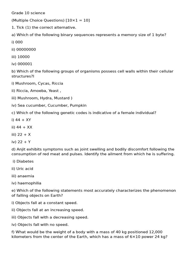 Grade 10 Science Full Set | PDF | Transformer | Heat
