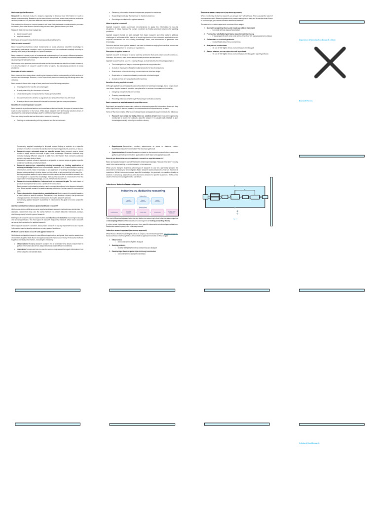 Sir Notes Merged | PDF | Methodology | Theory