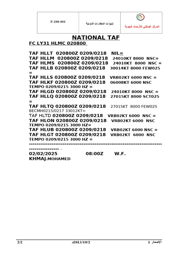 National Taf | PDF