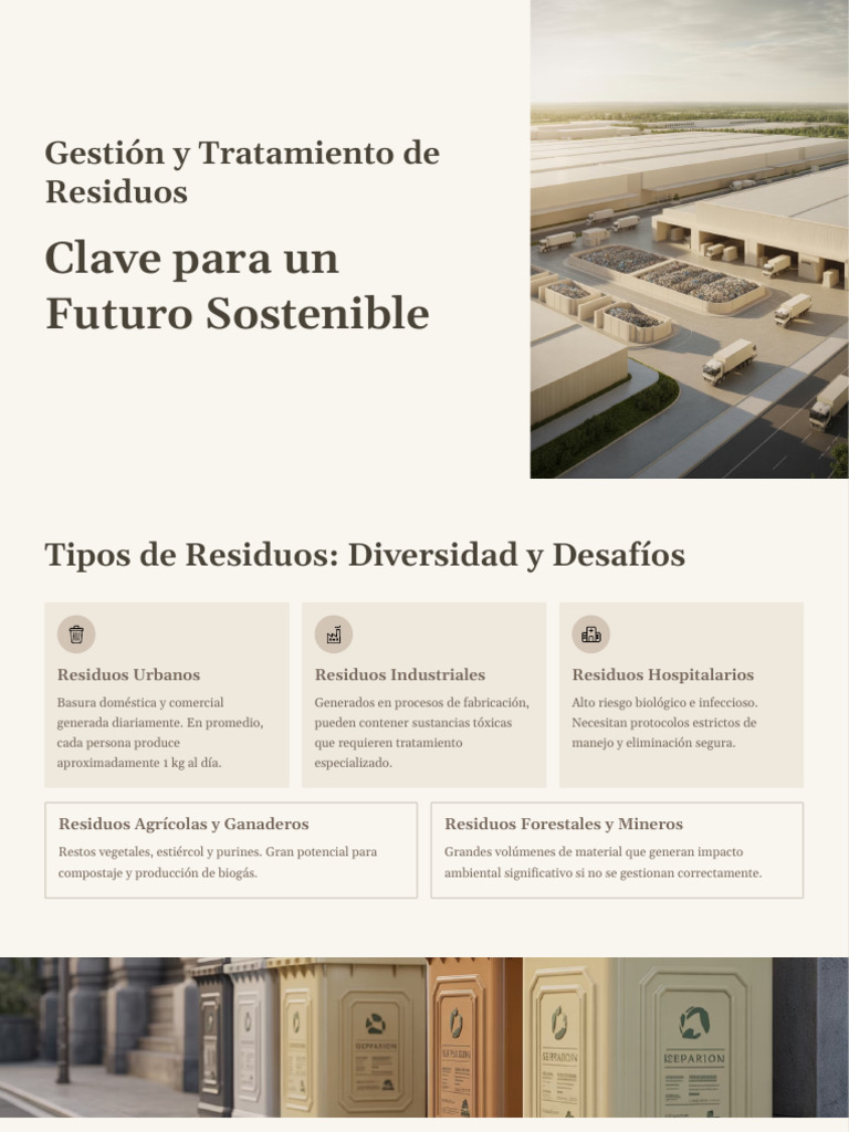 Gestion y Tratamiento de Residuos | PDF | Residuos | Gestión de residuos