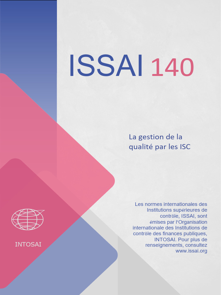 FR Issai 140 | PDF | Système de management de la qualité | Management ...