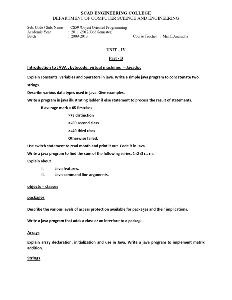 Part B (IV) | PDF