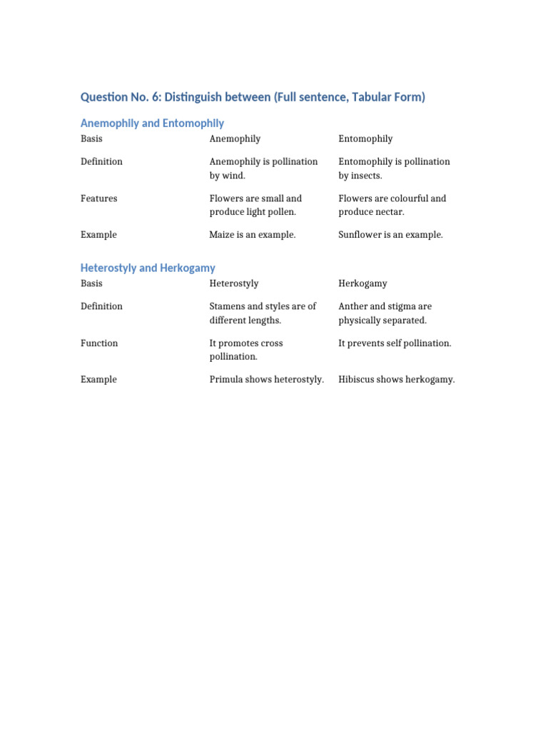 Question 6 Tabular | PDF