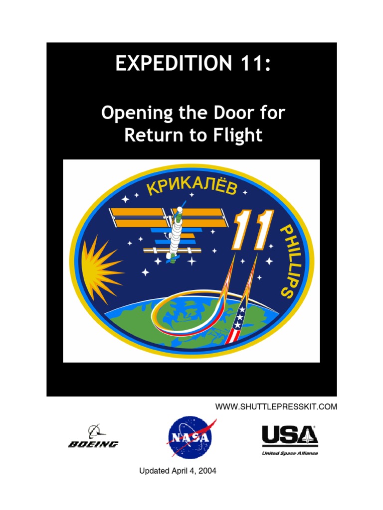 NASA: 112555main Exp11 Presskit | PDF