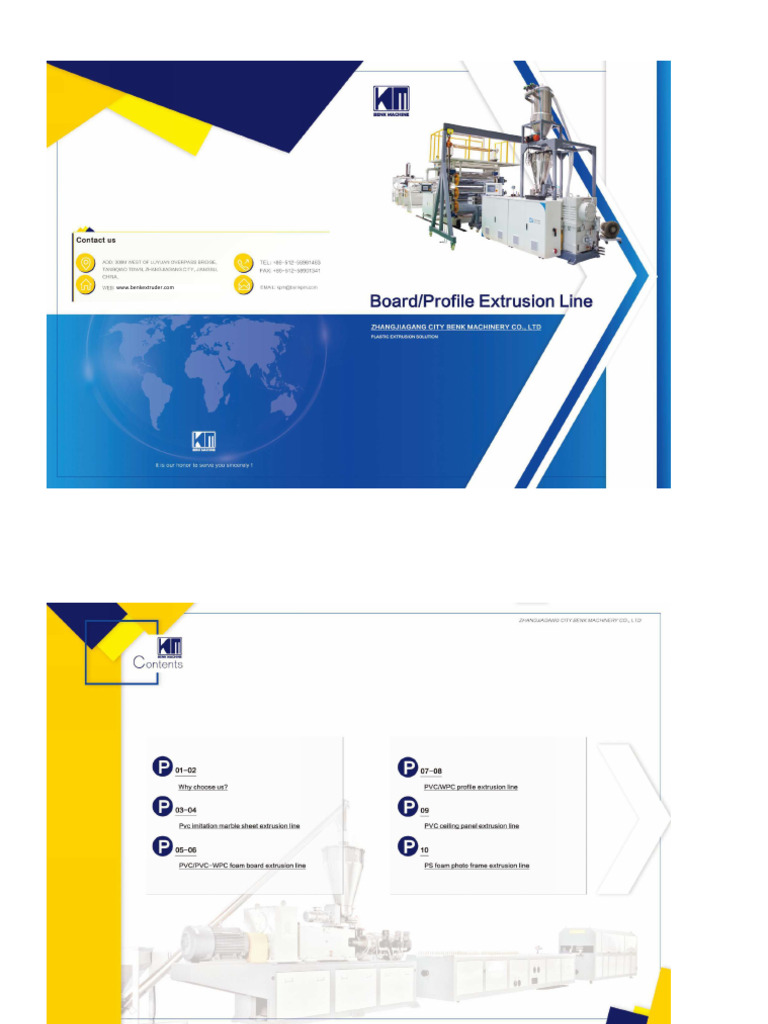 Board and Profile Production Lines | PDF