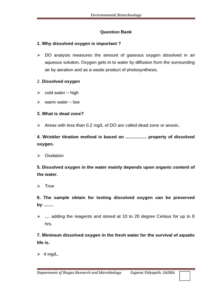 DO Questions | PDF