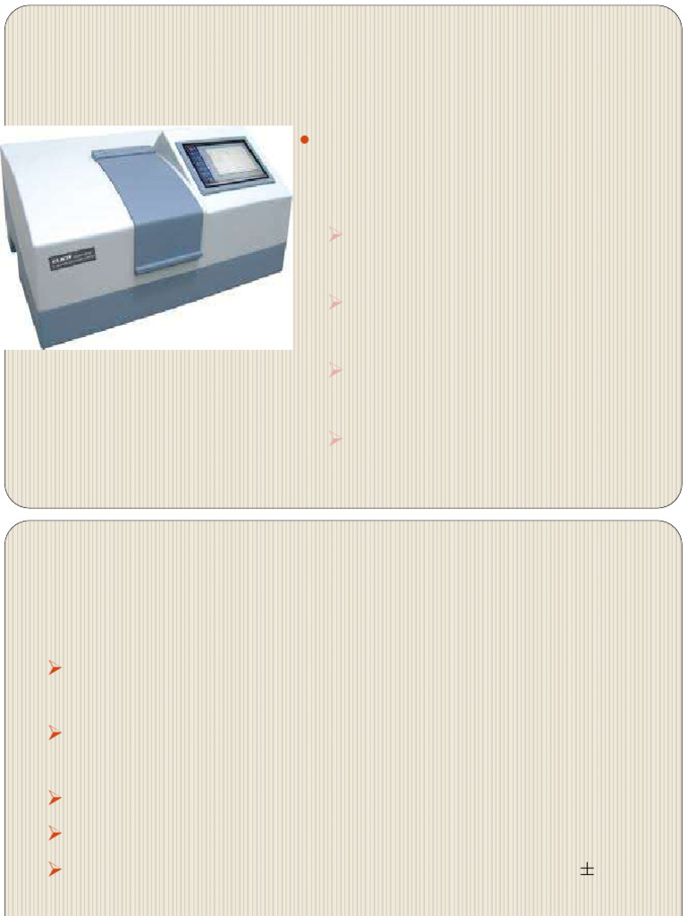Notes UV Calibration | PDF | Ultraviolet–Visible Spectroscopy ...
