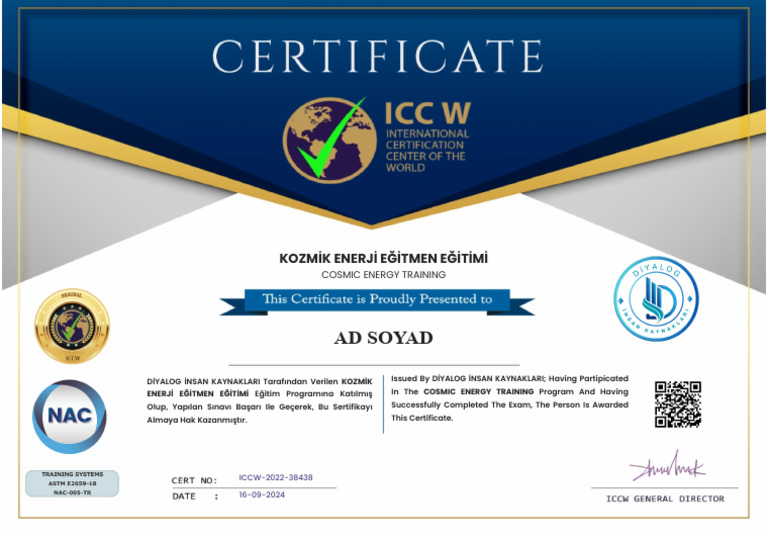 Iccw - Us Iccw Admin View-Certificate 38439 21 | PDF