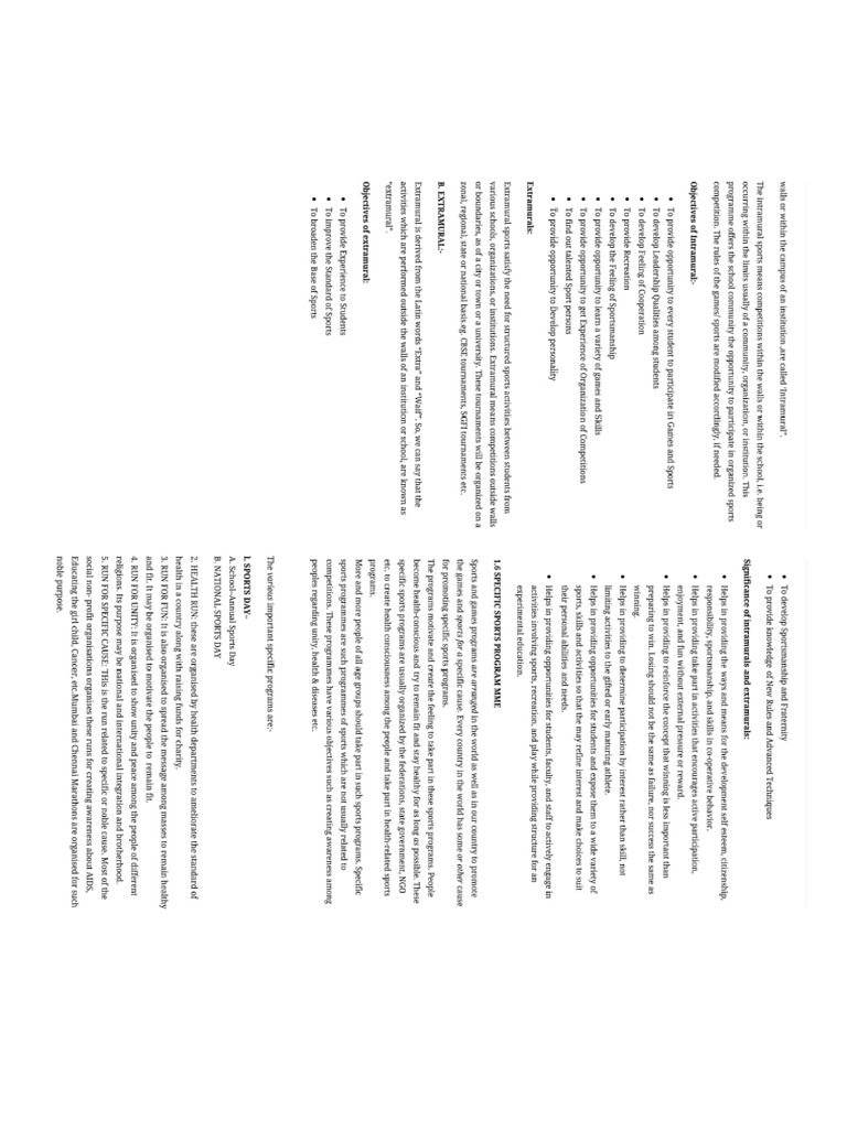 Phed Notes Ch1 and Ch2 | PDF