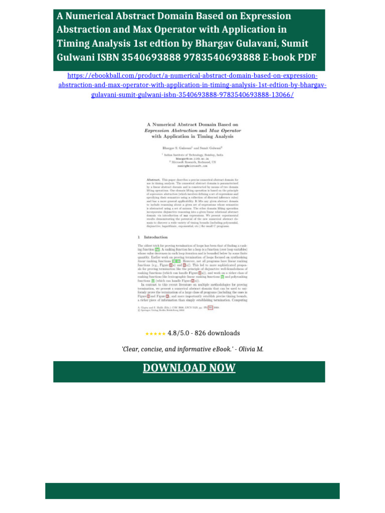 A Numerical Abstract Domain Based on Expression Abstraction and Max ...