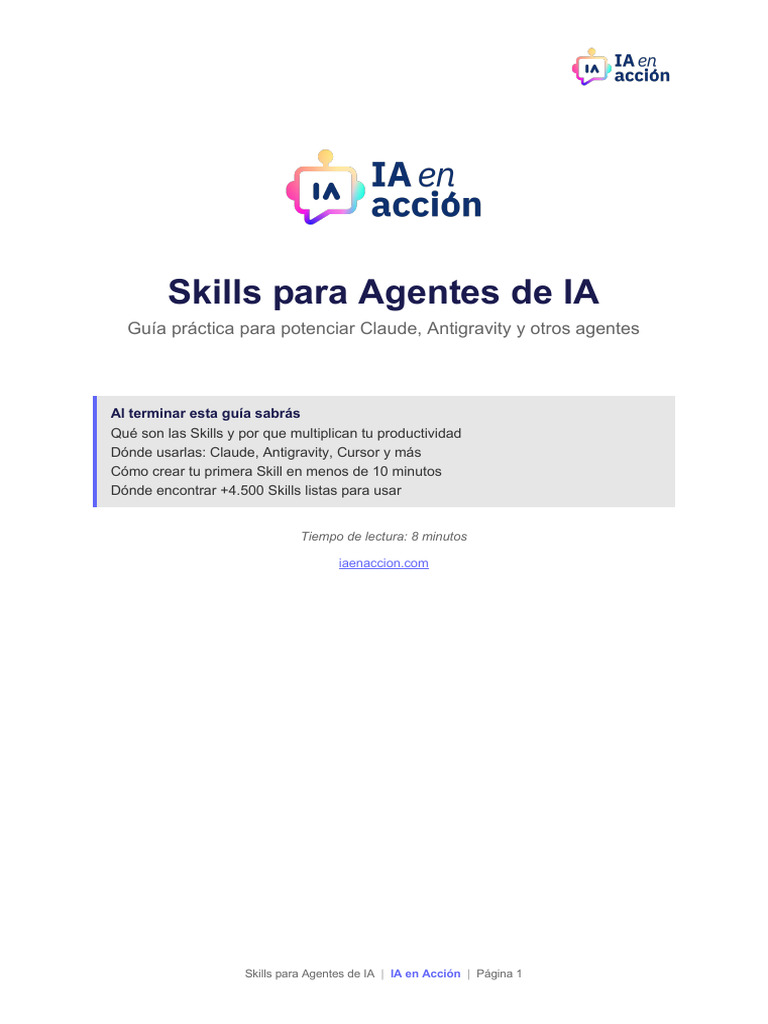Skills para Agentes Ia - v4 Subir | PDF | Inteligencia artificial ...