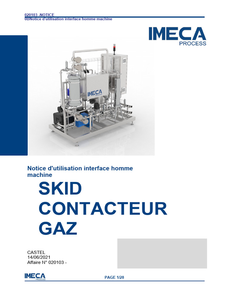 Notice D'utilisation Interface Homme Machine | PDF | Interaction humain ...
