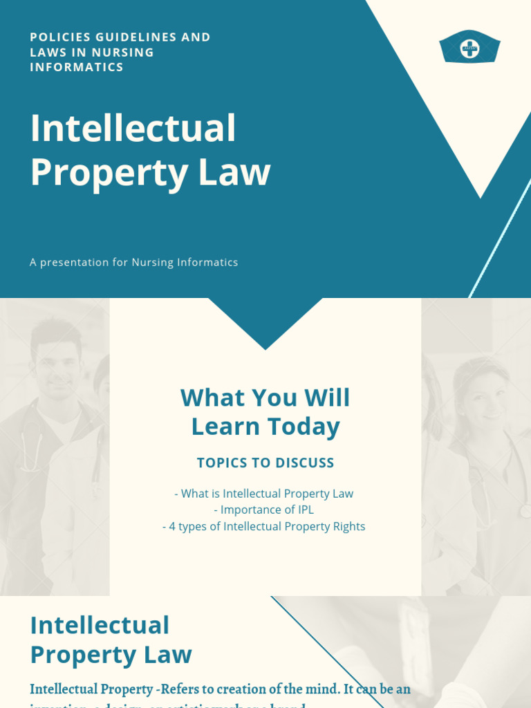 Intellectual Property Law | PDF