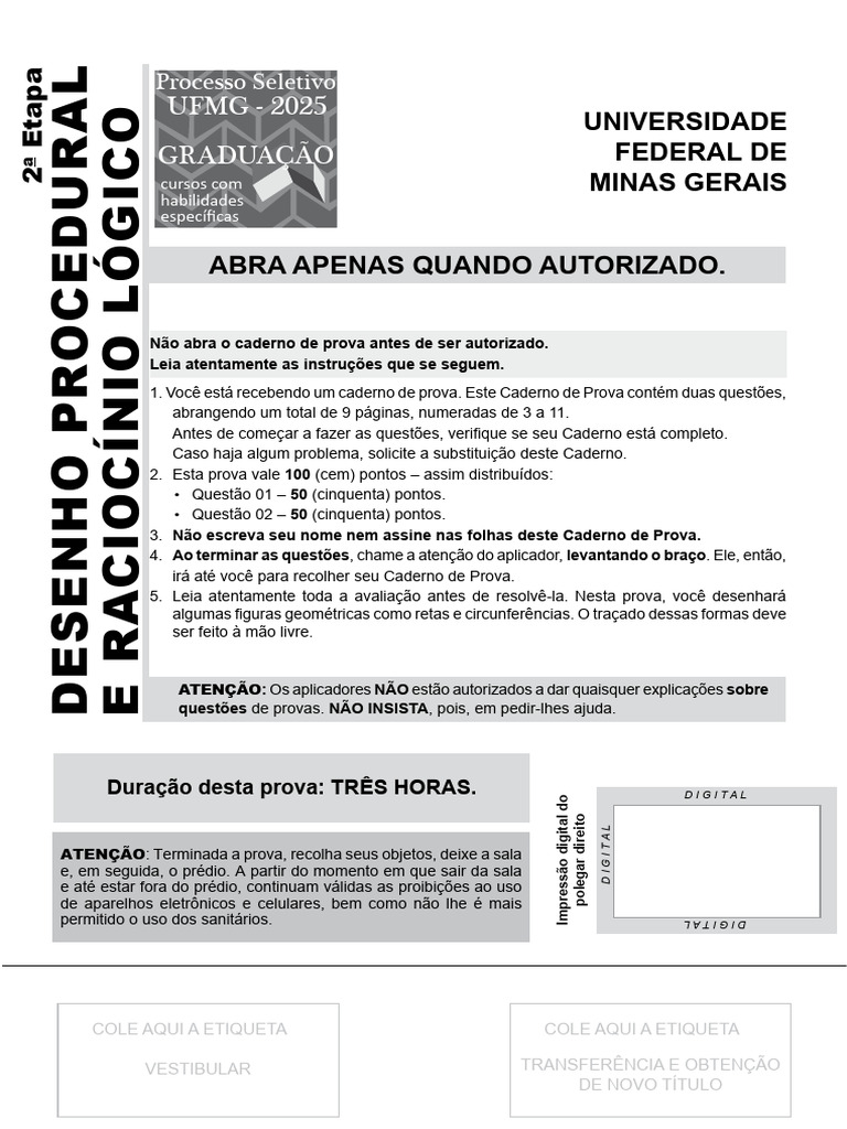 Habilidades 2025 Prova Desenho Procedural e Raciocinio Logico ...