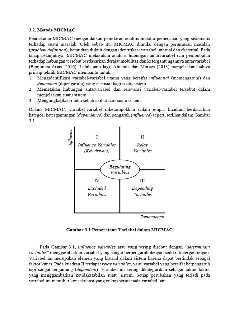 Metode Micmac | PDF