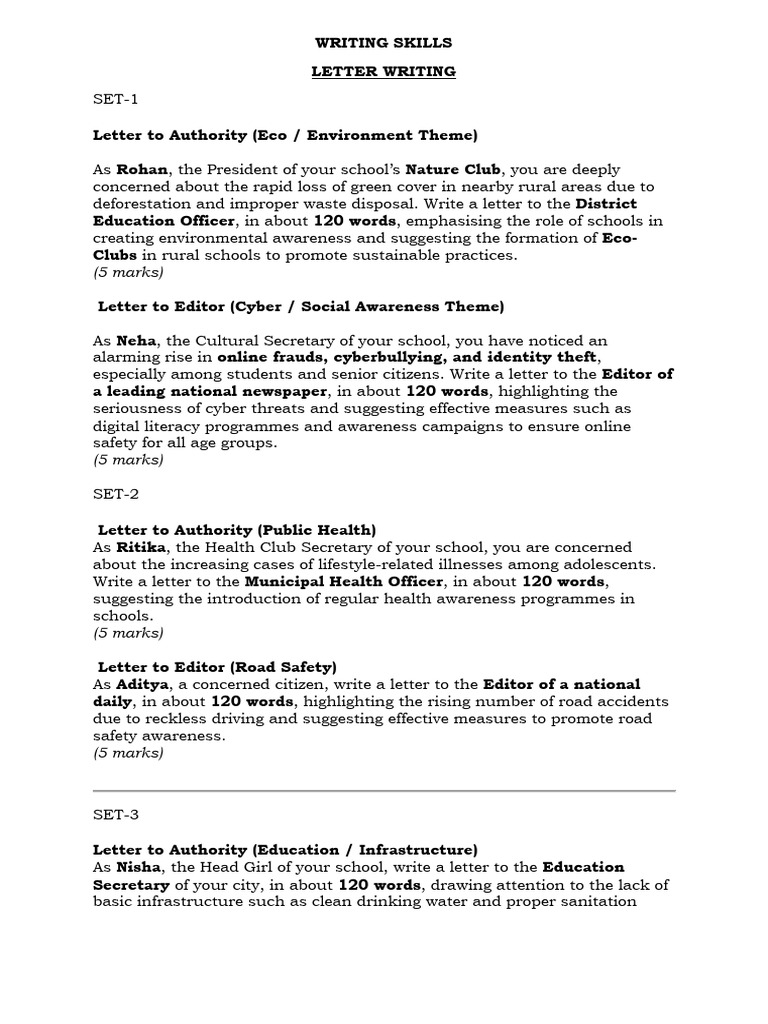 Writing Skills | PDF | Cognition