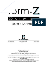 FormZ Users Manual