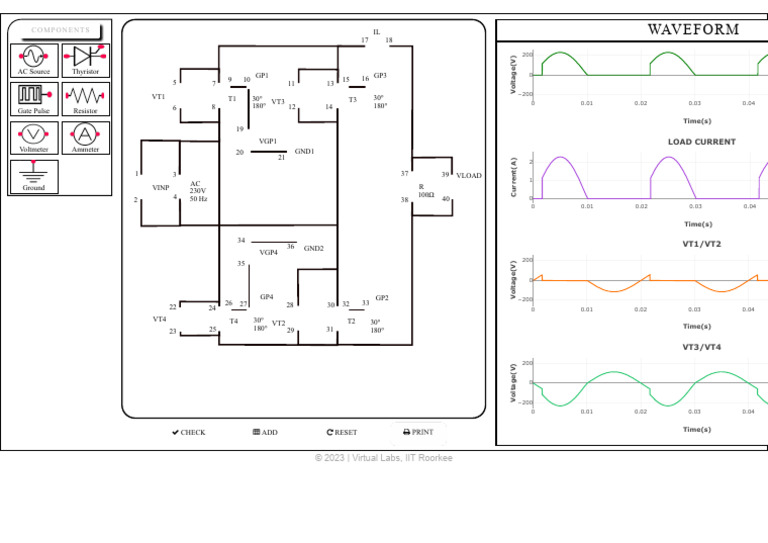 1 Phase Full R Load | PDF | Electricity | Electrical Components