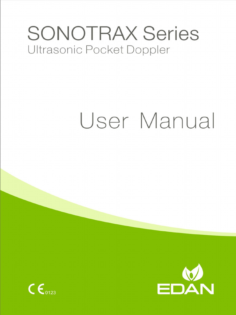 Manual Usua Rio | PDF | Battery Charger | Medical Ultrasound