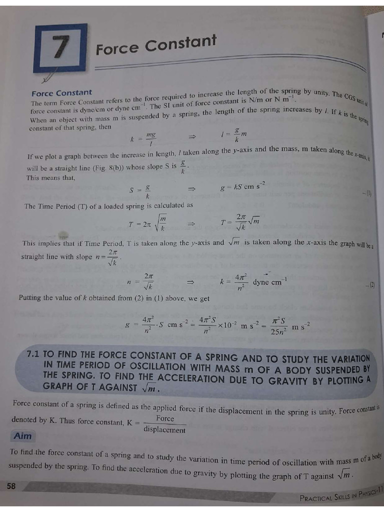 Hookes Law | PDF