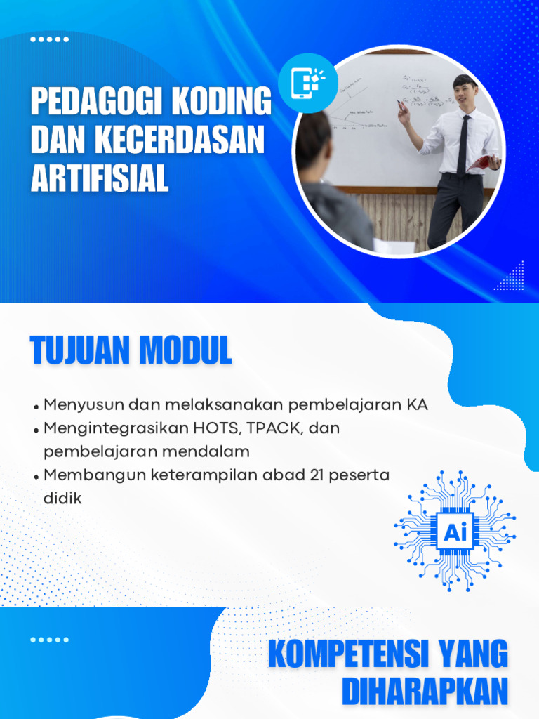 Pedagogi Koding Dan Kecerdasan Artifisial - 2 - Compressed | PDF