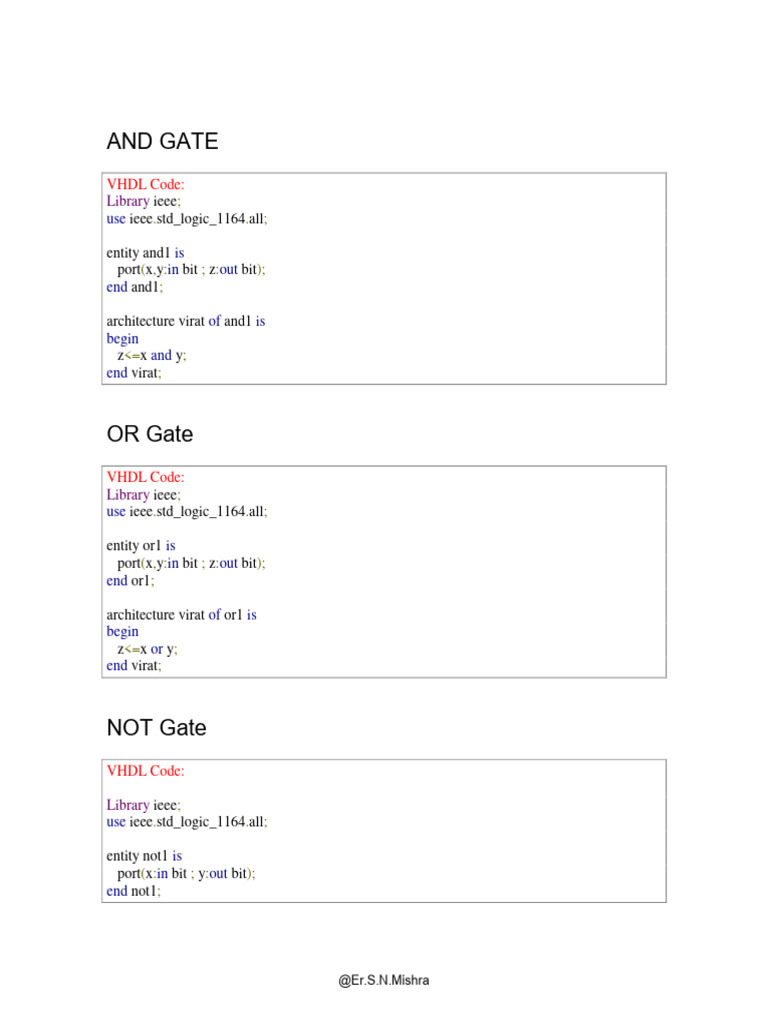 Logic Gates | PDF