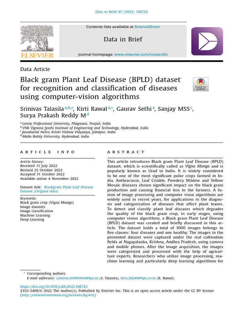1 s2.0 S2352340922009295 Main | PDF | Legume