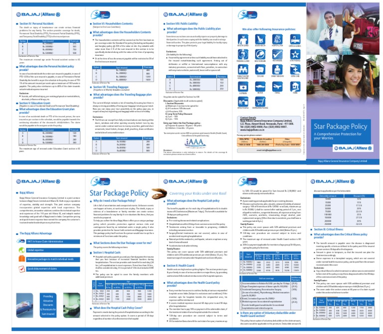 Comprehensive Insurance Guide | PDF