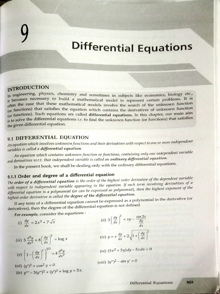 Maths Ch9 Class 12 | PDF