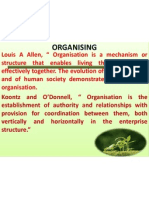 Chapter 6 - Organising and Organisational Culture