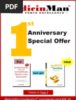 MedicinMan 1st Anniversary Special Offer