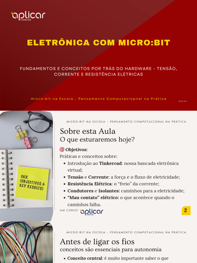 Aula 06 - Eletronica Com Microbit Fundamentos Por Trás Do Hardware ...