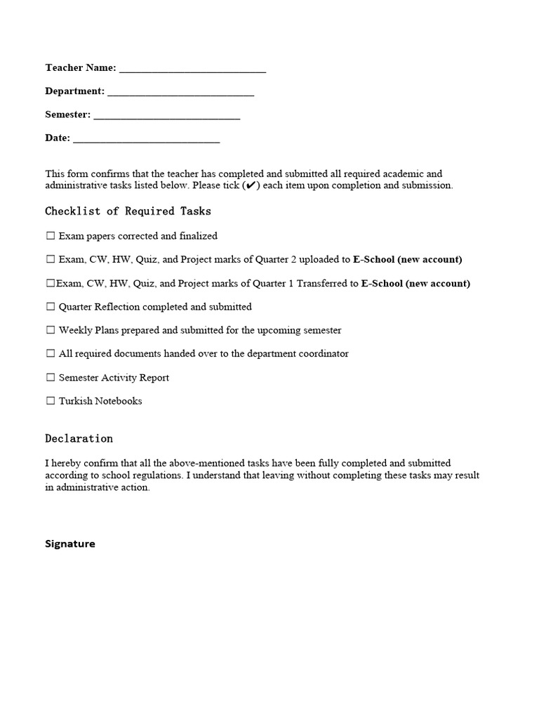Task Completion | PDF