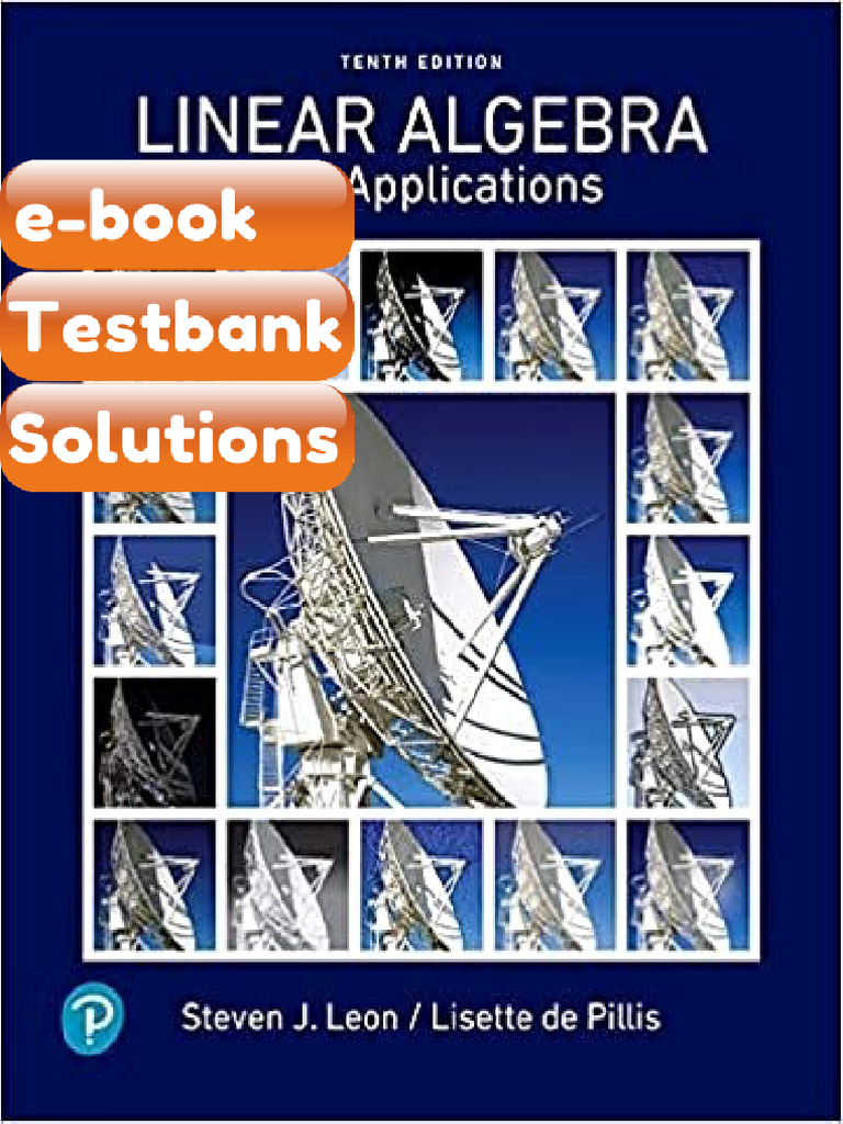 Testbank Linear Algebra With Applications 10th Edition Fast Download ...